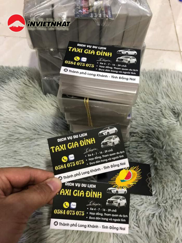 55 mẫu card visit lái xe taxi đẹp Link download 2025