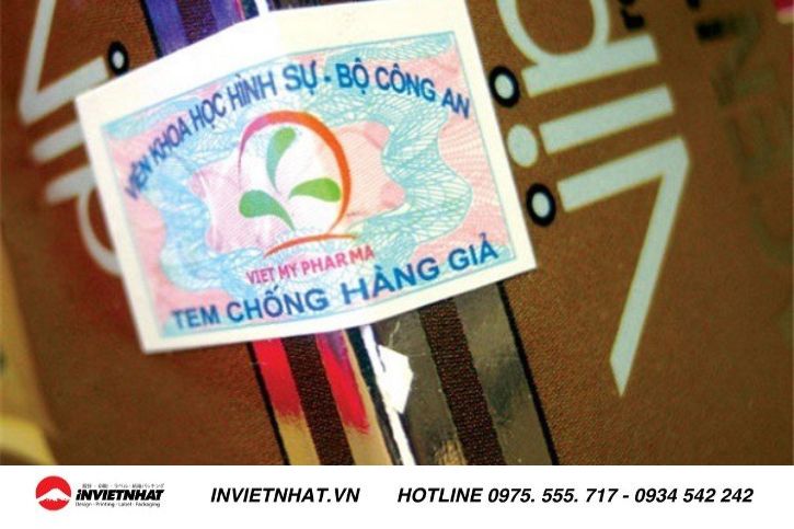 Mẫu in tem chống giả cơ bản