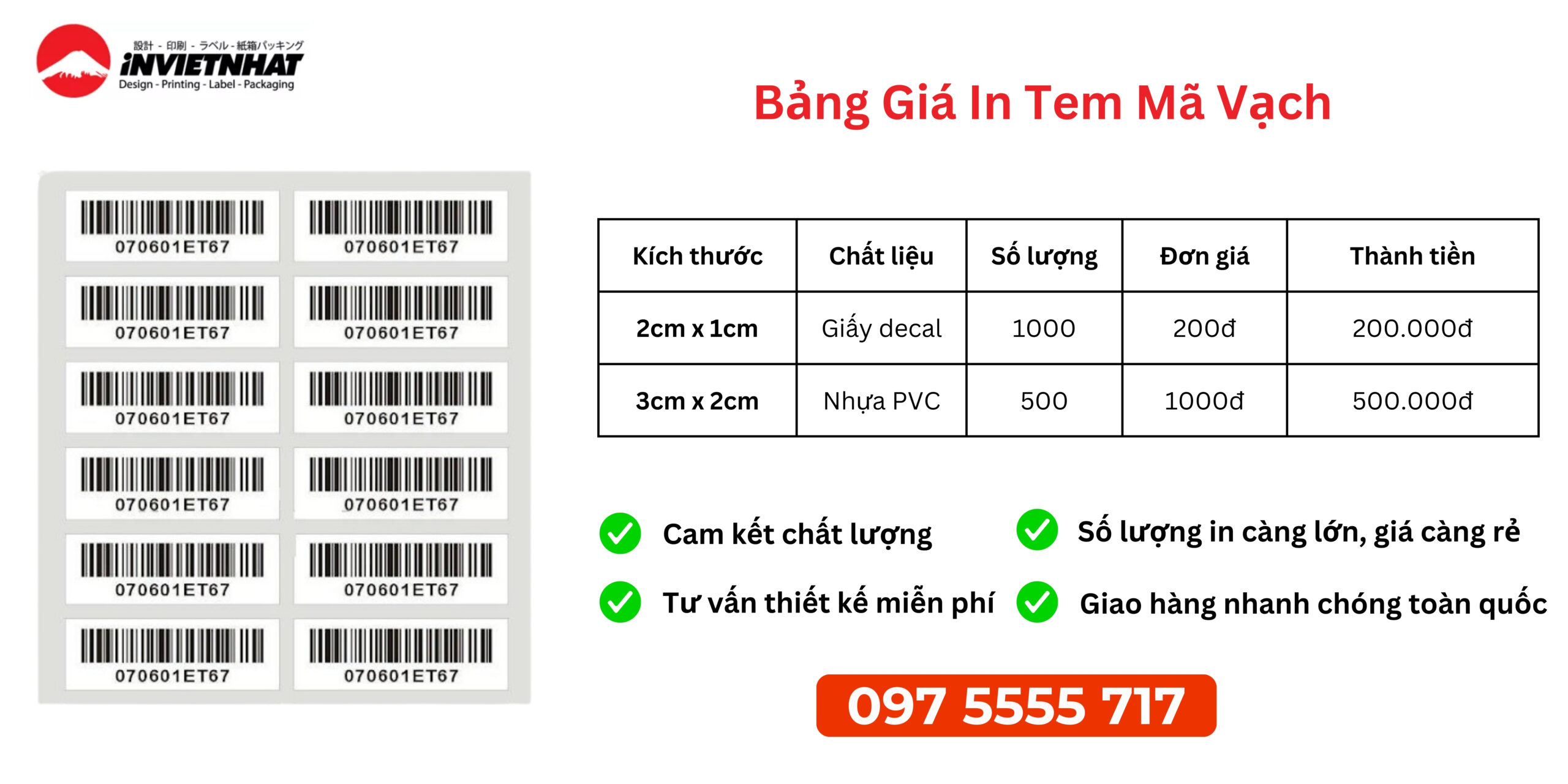 In tem ma vach barcode gia bao nhieu 