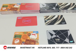 In thẻ thành viên thẻ VIP member theo yêu cầu GIÁ RẺ TPHCM