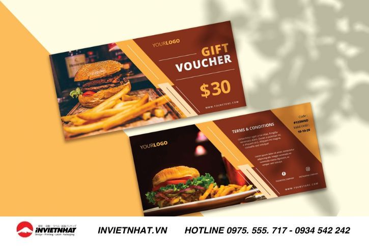 voucher nhà hàng thức ăn nhanh