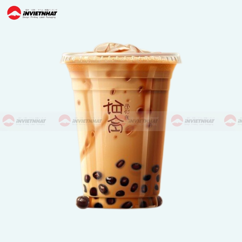 Mau in ly tra sua 500ml