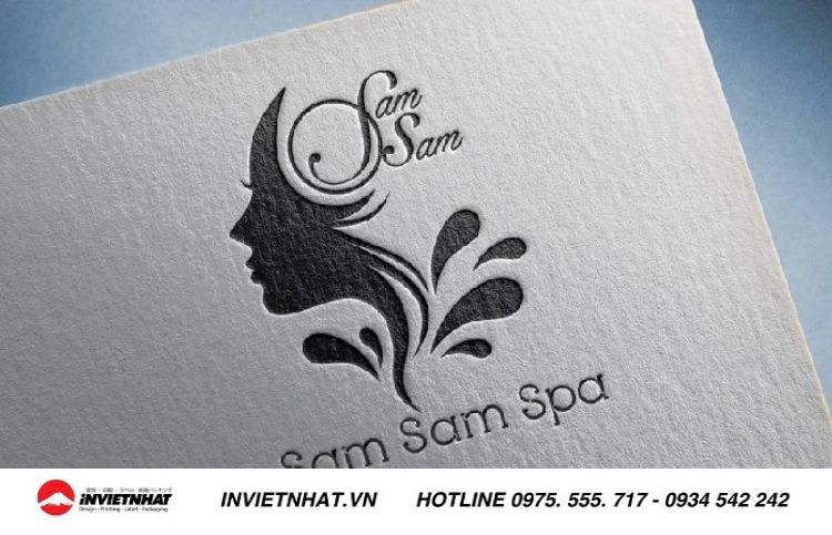 Các mẫu logo spa hình cô gái phổ biến