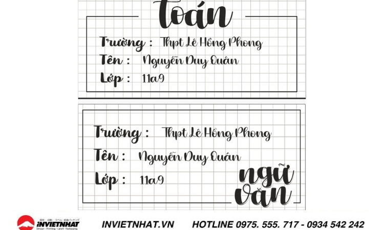 Mẫu thiết kế đơn giản, tối giản 3