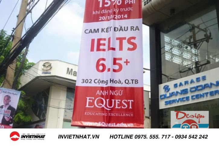 Kích thước banner quảng cáo tiêu chuẩn trong in ấn