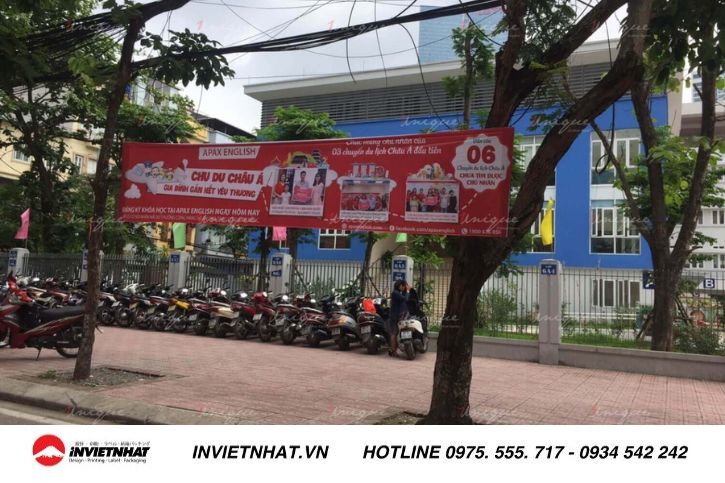 Nội dung và kích thước banner phải phù hợp với đối tượng trẻ em, doanh nghiệp