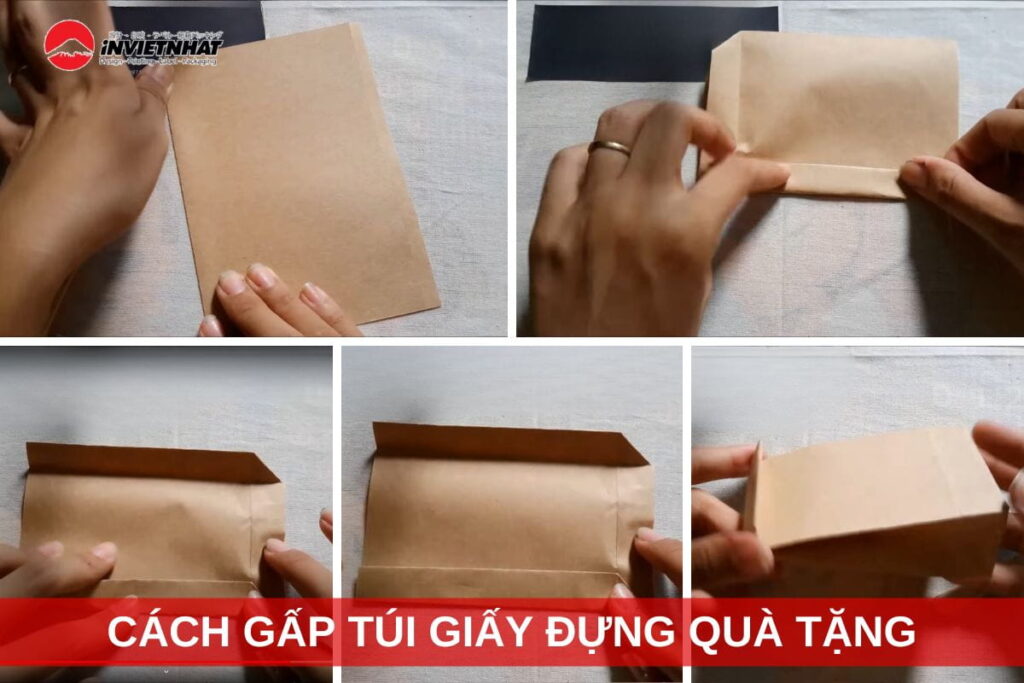 cach gap tui giay lam qua tang