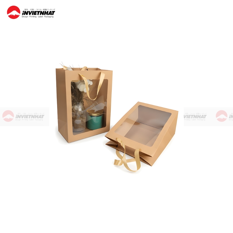 Túi giấy quà tặng cửa sổ