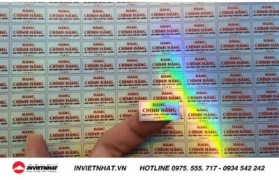 in tem chống nước