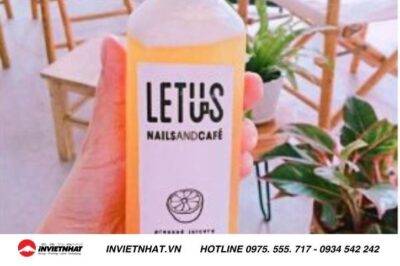 In Decal Dán Chai Nhựa