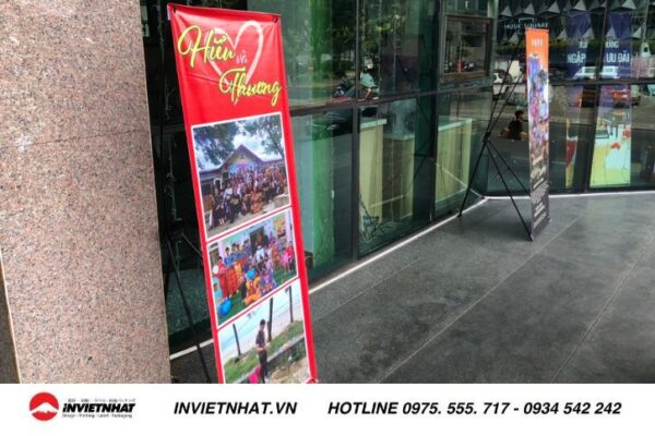 In standee quảng cáo giá rẻ mọi số lượng ít nhiều tại TPHCM