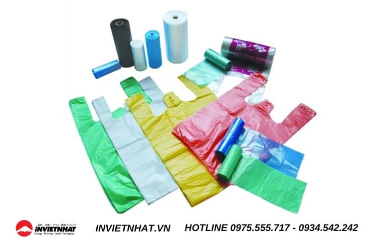 Bao bì ni lông làm từ chất liệu HDPE