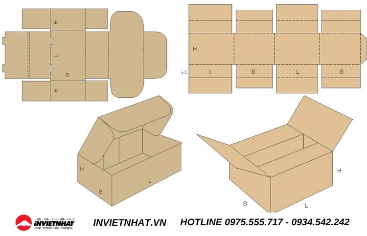 Thiết kế hộp giấy trên ArtiosCAD