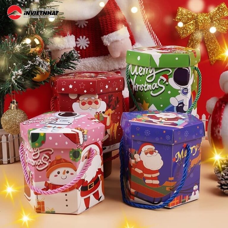 35+ Mẫu hộp quà Noel siêu đẹp, ấn tượng cho Giáng Sinh