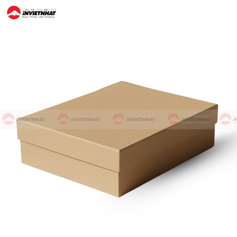 Mau hop giay kraft nap roi
