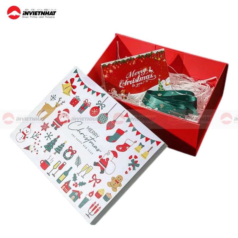 Mau hop qua Giang sinh am ap