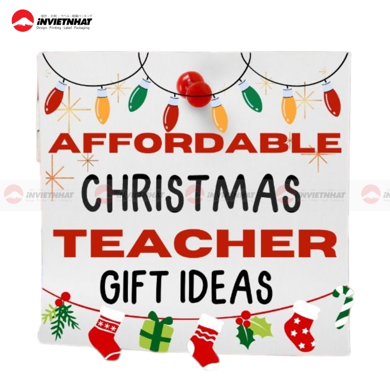 Mau hop qua Noel danh cho co giao