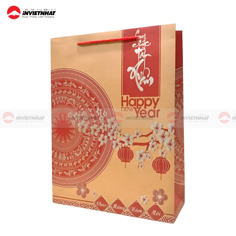 Tui giay dung qua Tet cau chuc