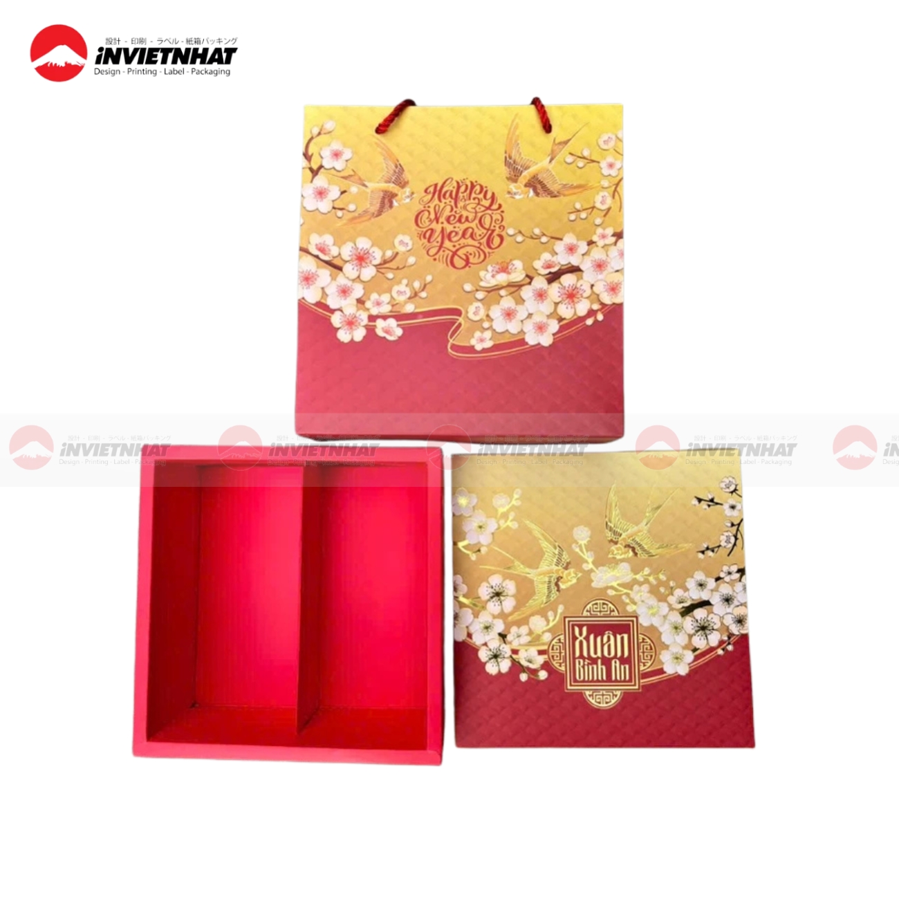 Tui xach giay dung qua Tet thiet ke theo yeu cau