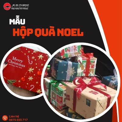 hộp quà noel
