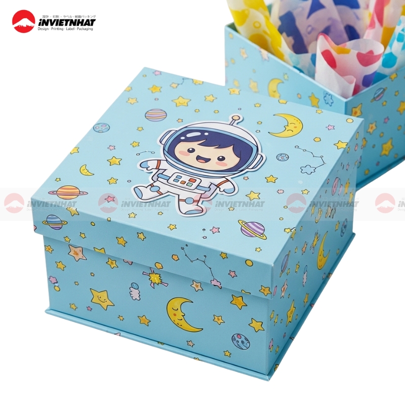 21+ Mẫu hộp giấy vuông thiết kế đa dạng, ĐỘC ĐÁO, đẹp mắt 30 hop giay couche hinh vuong