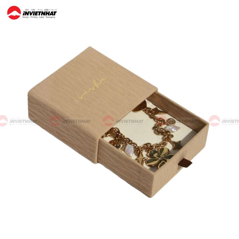 In hộp giấy ivory cao cấp, sang trọng | 15+ Mẫu ĐẸP 14 hộp giấy ivory màu nâu
