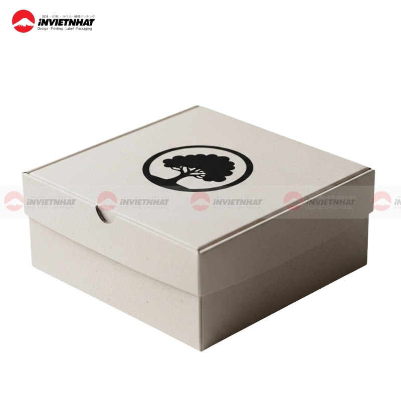 21+ Mẫu hộp giấy vuông thiết kế đa dạng, ĐỘC ĐÁO, đẹp mắt 25 hop giay vuong in logo