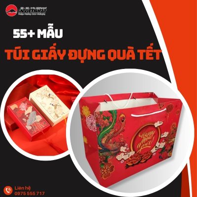túi giấy đựng quà tết