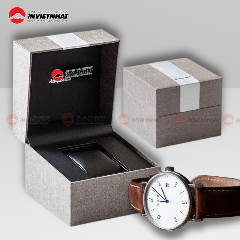 13+ Mẫu Hộp Giấy Đựng Đồng Hồ Đeo Tay Cao Cấp Sang Trọng 2025 15 Mau hop dung dong ho cao cap bang chat lieu giay carton lanh