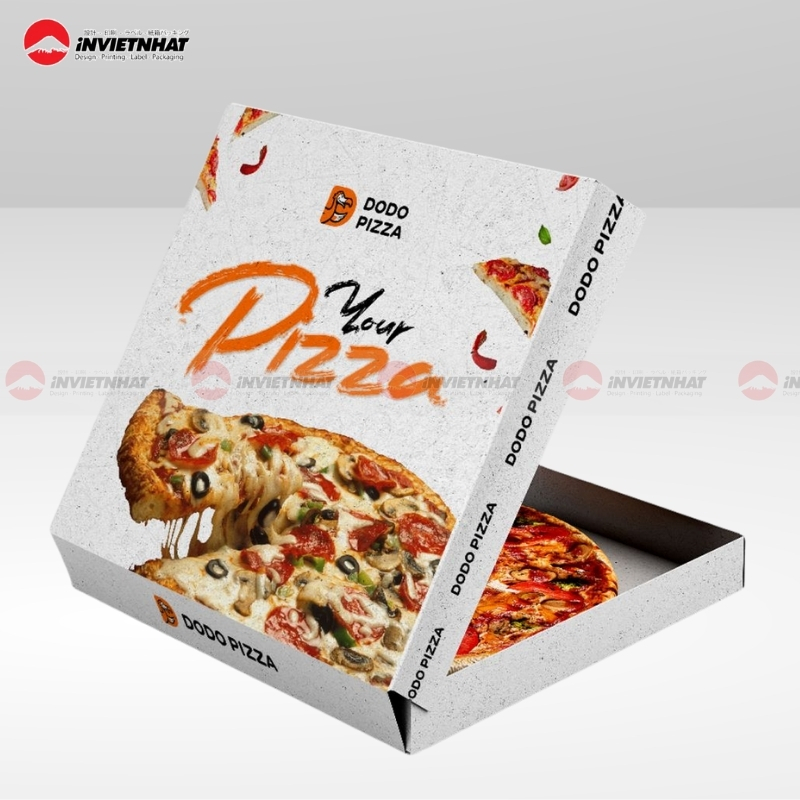 21+ Mẫu hộp bánh Pizza IN theo yêu cầu mẫu đẹp giá rẻ 42 hop banh pizza nap gap dep