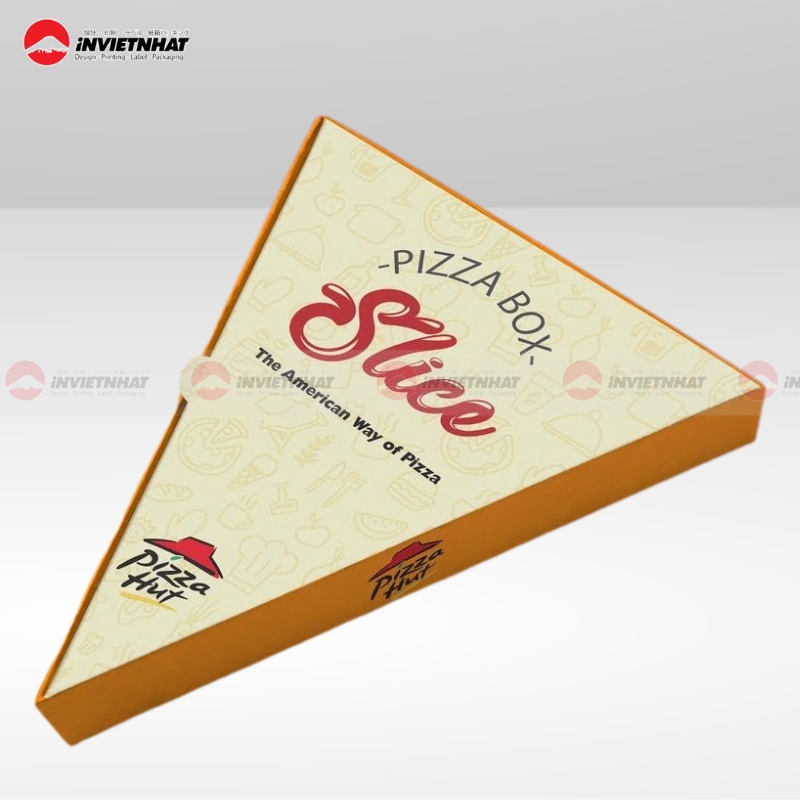 hop banh pizza tam giac sang tao