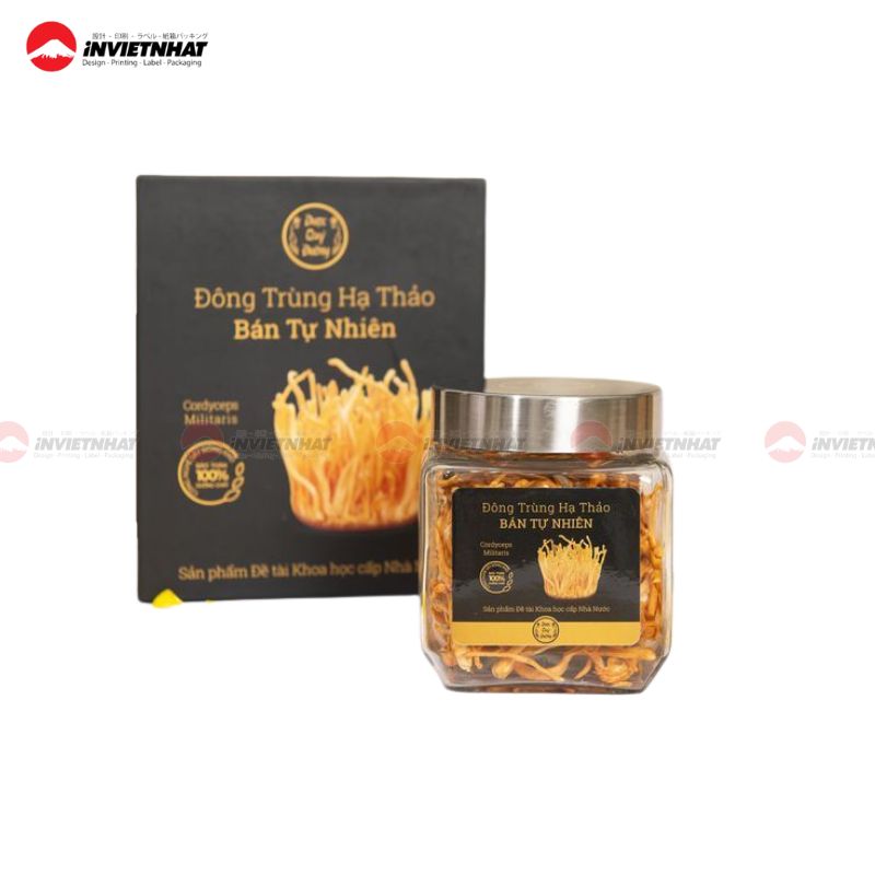 21 Mẫu in hộp đông trùng hạ thảo kèm khay định hình CAO CẤP 19 hộp đựng đông trùng hạ thảo 5