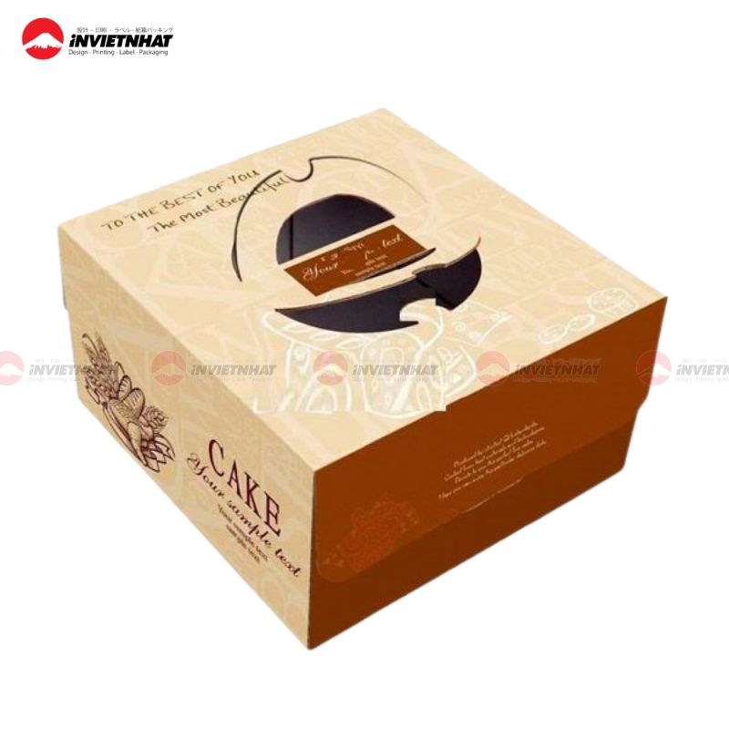 hộp giấy đựng bánh kem 2