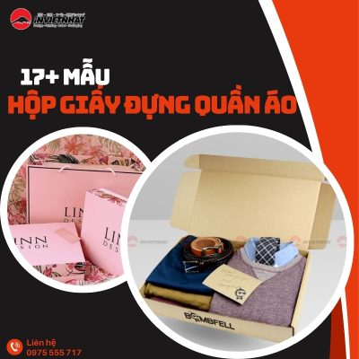 hộp giấy đựng quần áo