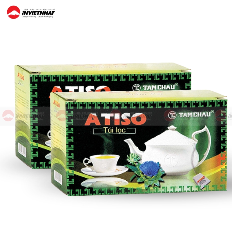 hop giay dung tra atiso dep