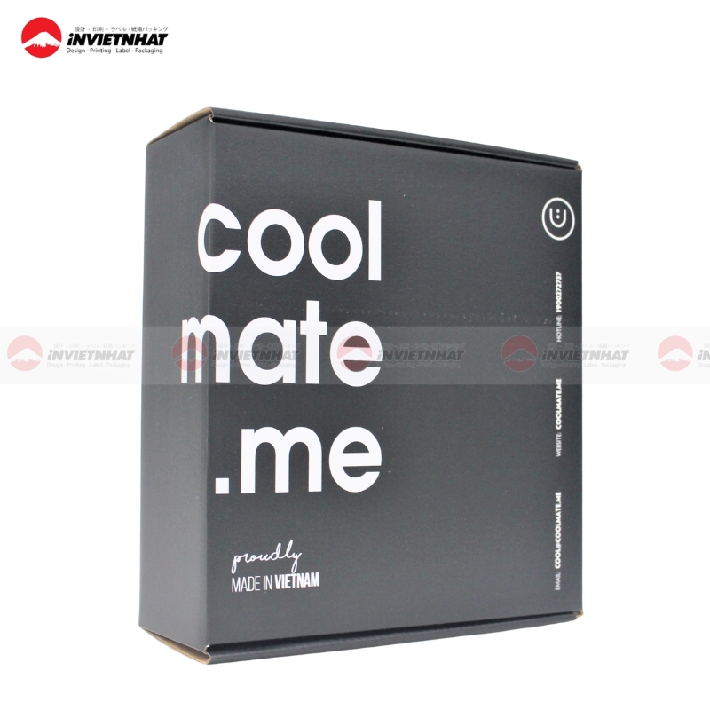 In hộp giấy đựng quần áo local brand TPHCM | 25+ Mẫu ĐẸP 10 hop giay quan ao coolmate