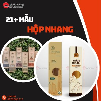 hộp nhang trầm hương