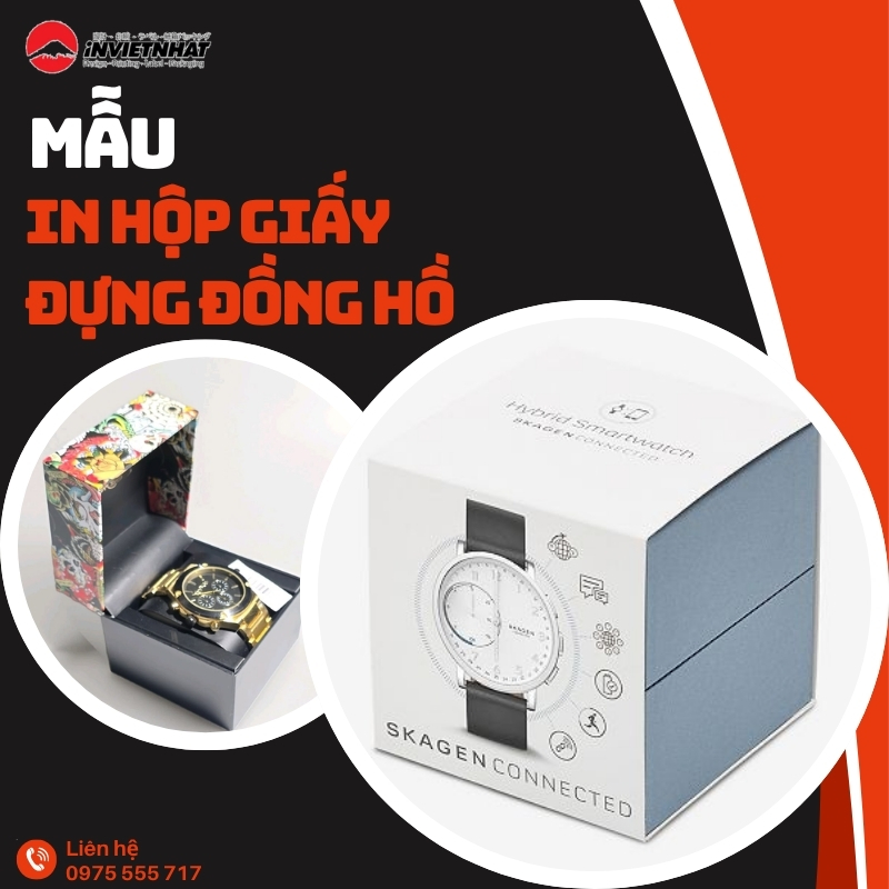 thumb in hop giay dung dong ho