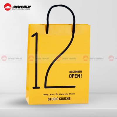in túi giấy Couche