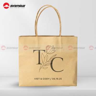 in túi giấy thương hiệu