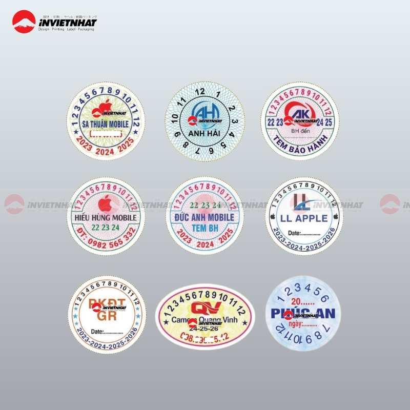 tem niem phong decal vo