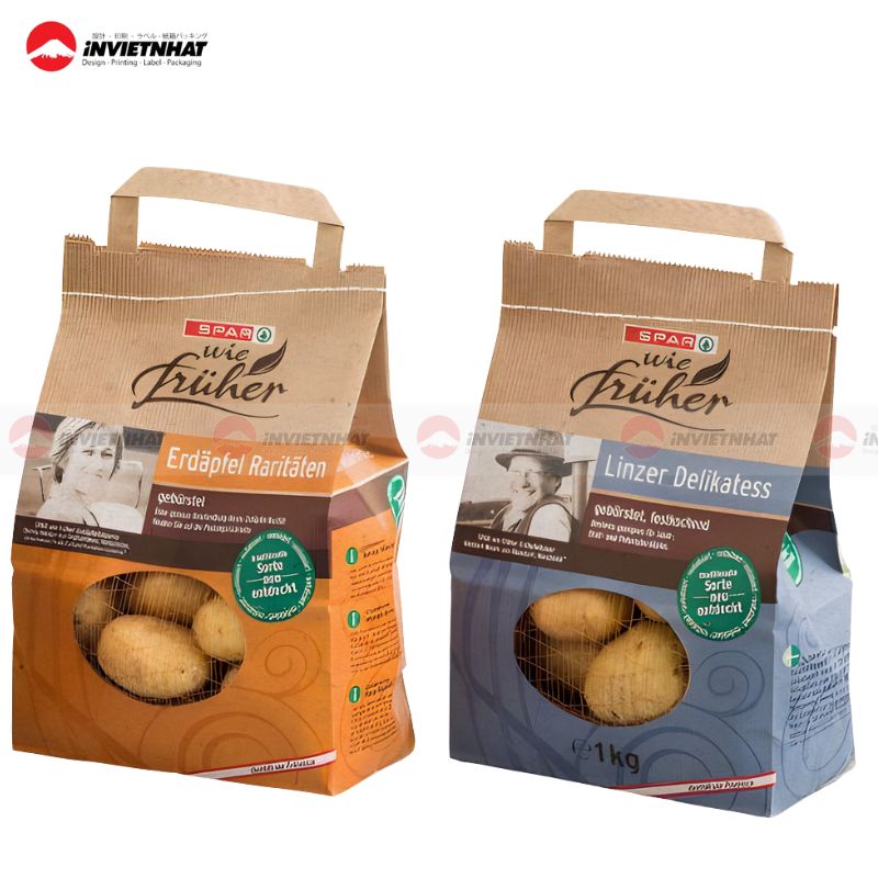 tui giay dung rau cu qua