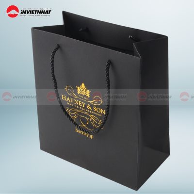 túi giấy gia công ép kim