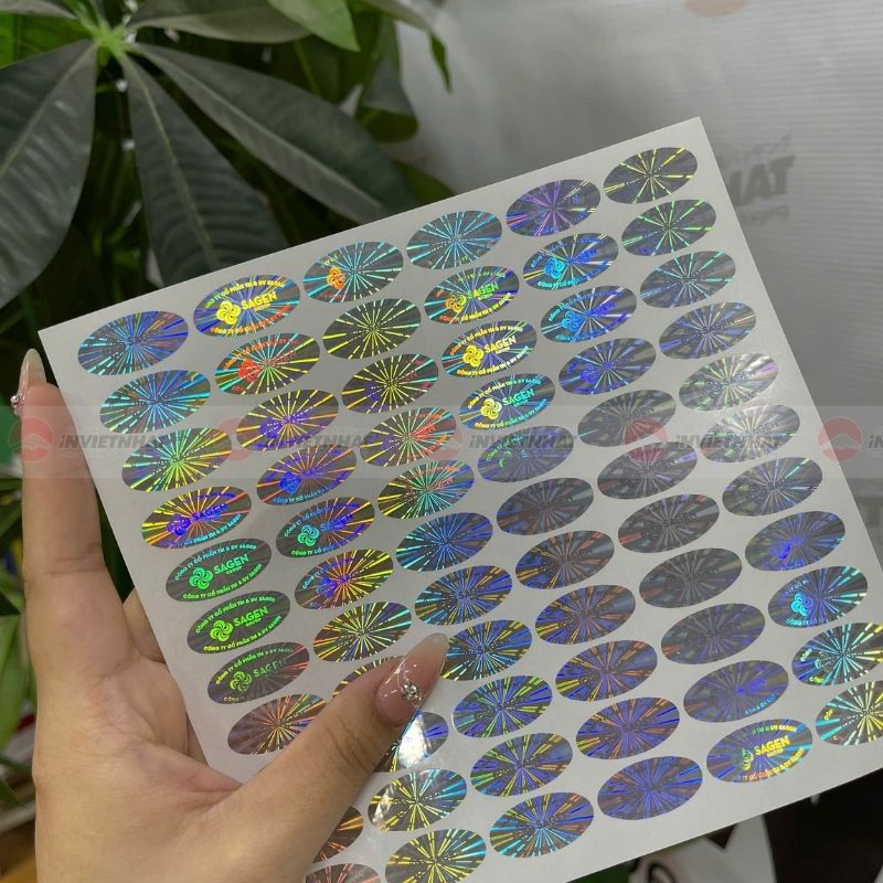 Tem hologram tổ ong