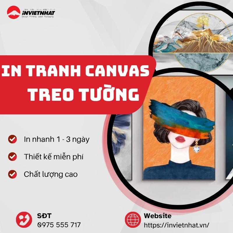 Thumb in tranh canvas treo tường