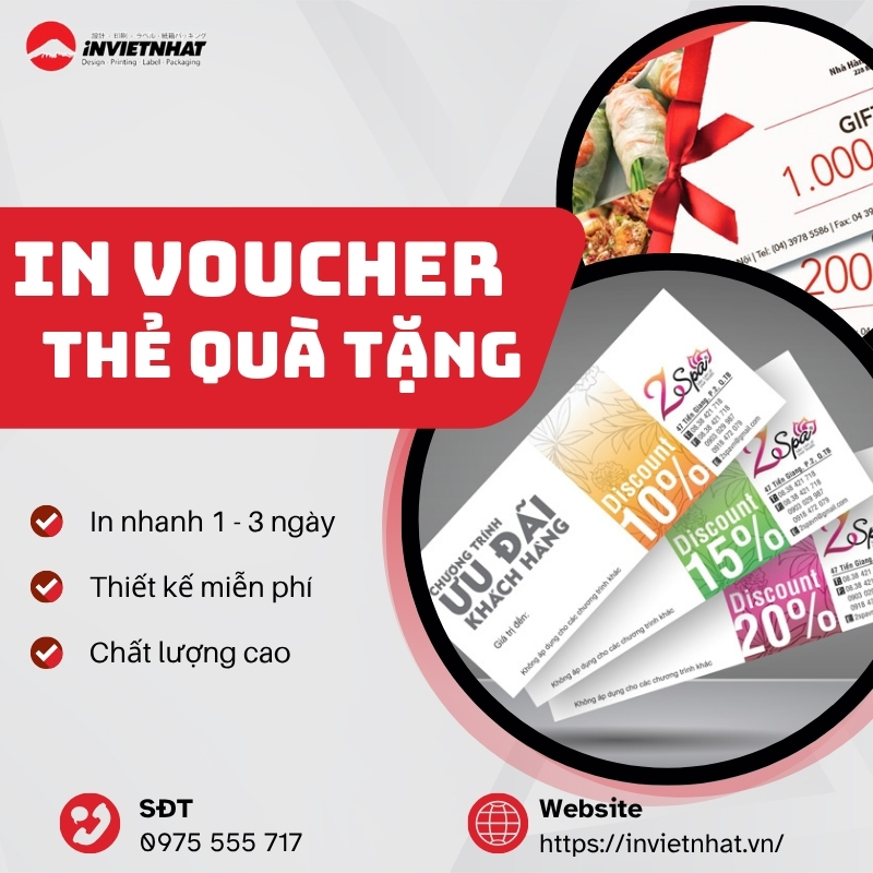 Thumb in voucher thẻ quà tặng