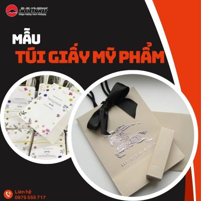 Túi giấy mỹ phẩm
