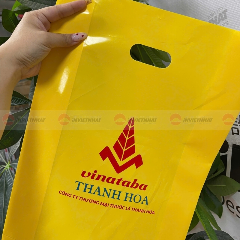 Túi Ni Lông PE Bóng Công Ty Thương Mại Thuốc Lá Thanh Hóa 6 Túi nilong PE bóng vinataba