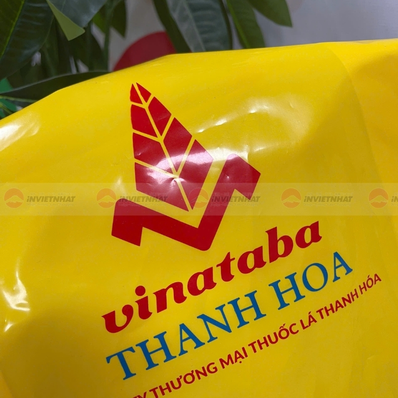 Túi Ni Lông PE Bóng Công Ty Thương Mại Thuốc Lá Thanh Hóa 5 Túi nilong PE in 1 mặt