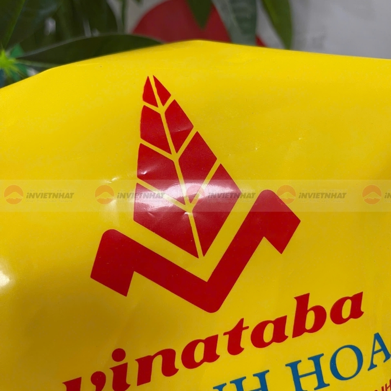 Túi Ni Lông PE Bóng Công Ty Thương Mại Thuốc Lá Thanh Hóa 3 Túi nilong vinataba in 2 màu